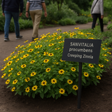 SANVITALIA procumbens (Creeping Zinnia), Grass Seed Alternative