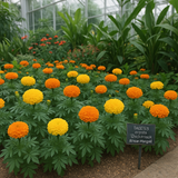 TAGETES erecta 'Crackerjack' (African Marigold - Crackerjack)