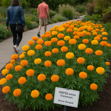 TAGETES erecta 'Crackerjack' (African Marigold - Crackerjack)