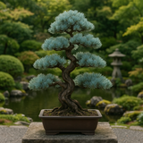 Pinus cembroides monophylla (Blue needled Pinyon Pine, Pinyon Pine)