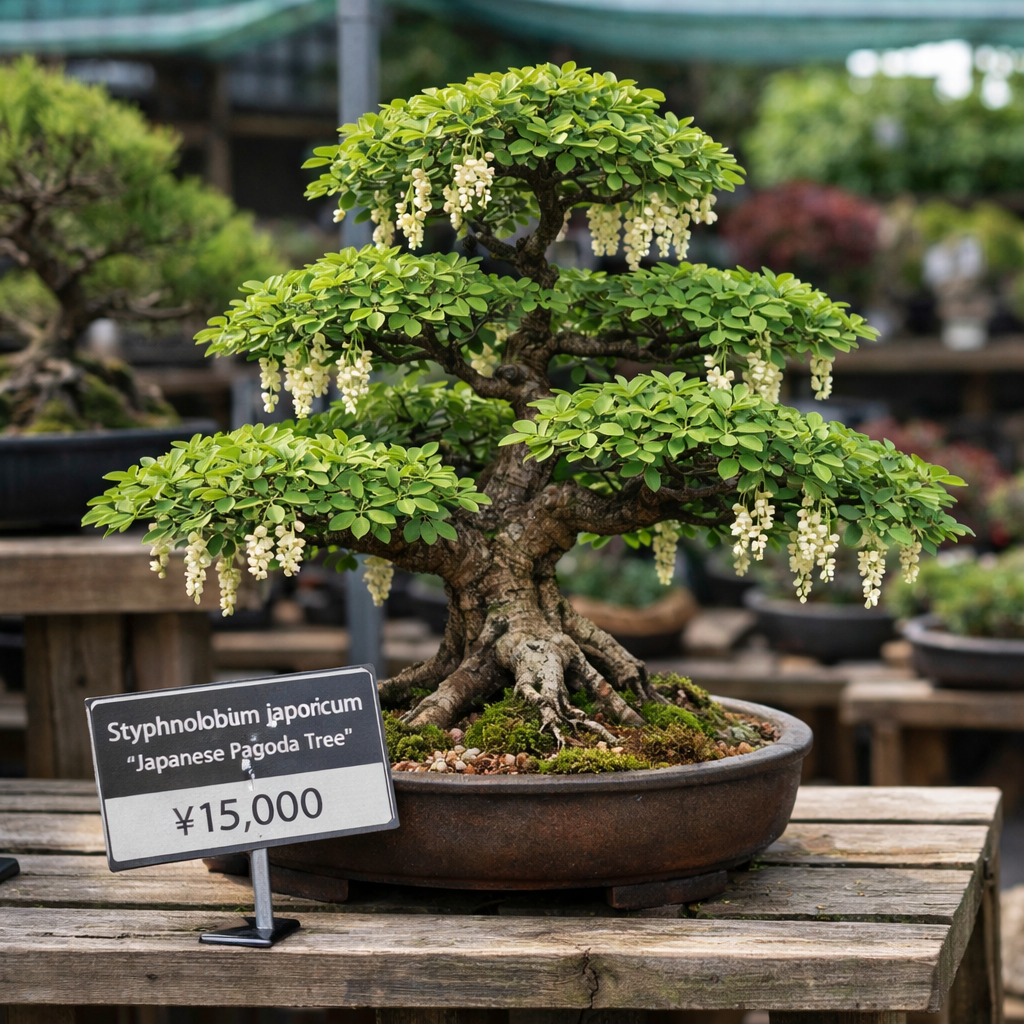japanese pagoda tree bonsai Styphnolobium japonicum, Sophora japonica (Chinese Scholar Tree, Japanese Pagoda Tree) 1 lb (~ 5760 Seeds)