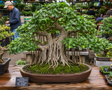 Ficus benghalensis (Banyan Fig, Banyan Tree, Bengal Banyan, Nyagrodha, Strangler Fig, Vada Tree)