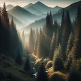 Abies procera (Christmas Tree, Noble Fir, Red Fir, White Fir)
