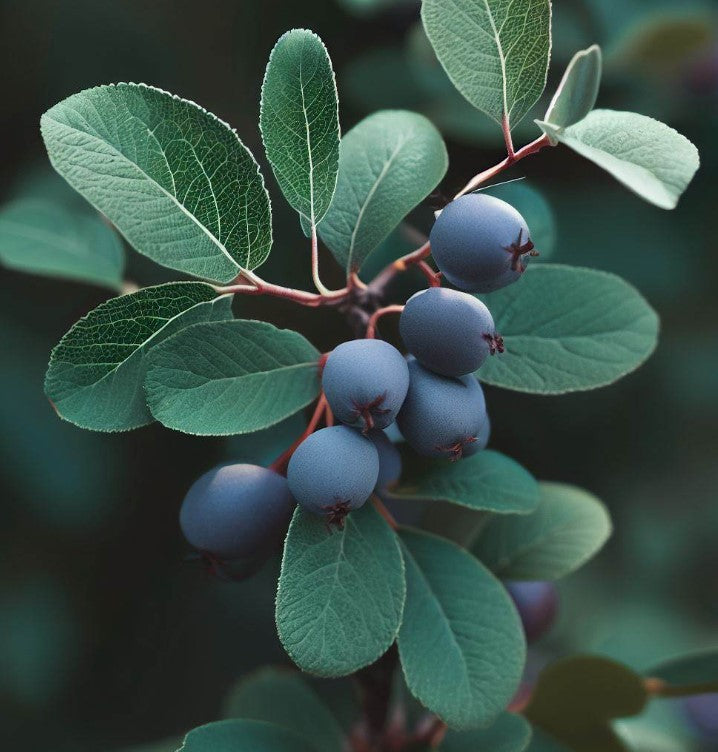 Amelanchier alnifolia c.s. (Saskatoon Serviceberry)