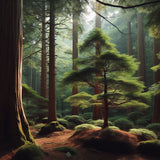 Chamaecyparis obtusa (Hinoki Cypress, Hinoki False Cypress, Japanese White Cedar)