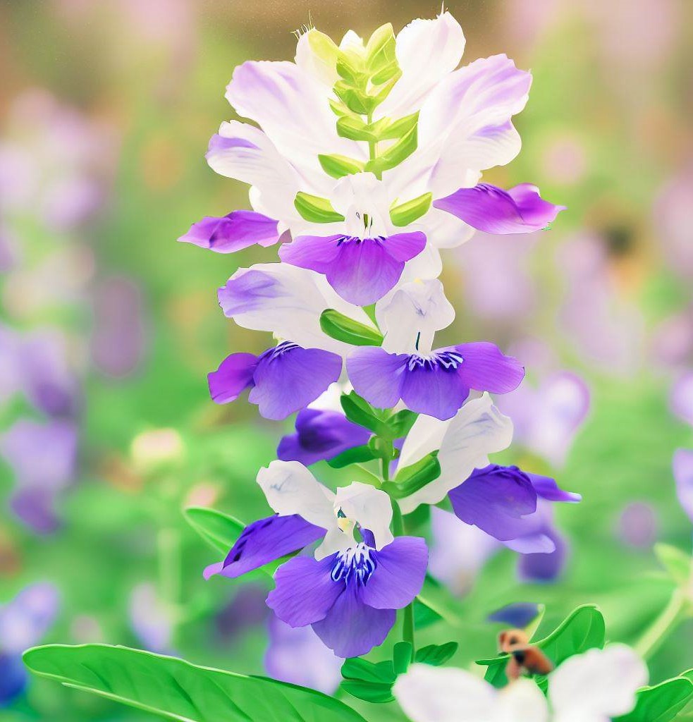 Collinsia heterophylla (Chinese Houses)