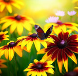 RUDBECKIA hirta 'Gloriosa' (Gloriosa Daisy)