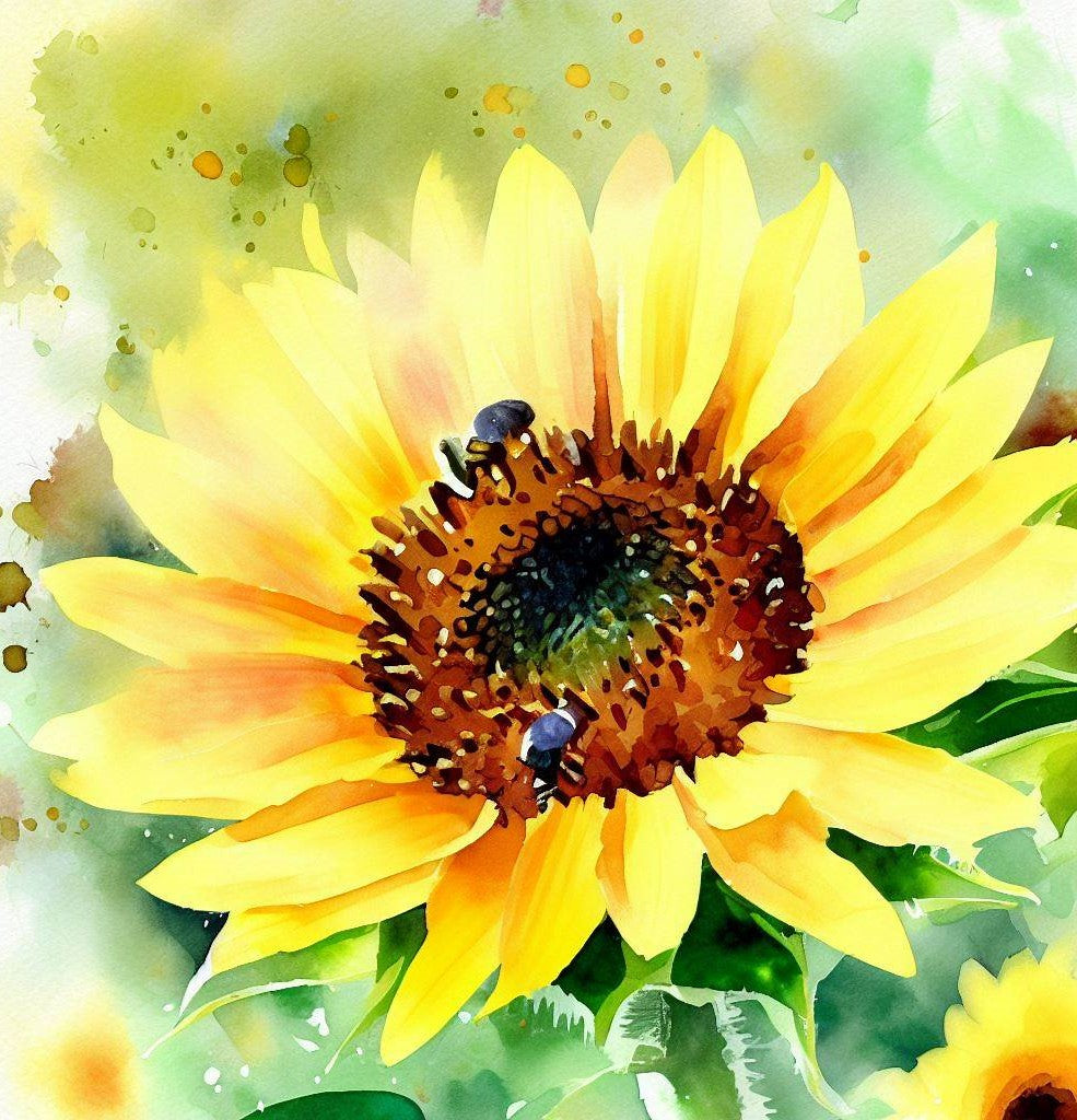 HELIANTHUS Annuus 'Peredovik' (Black Oil Sunflower, Peredovik)
