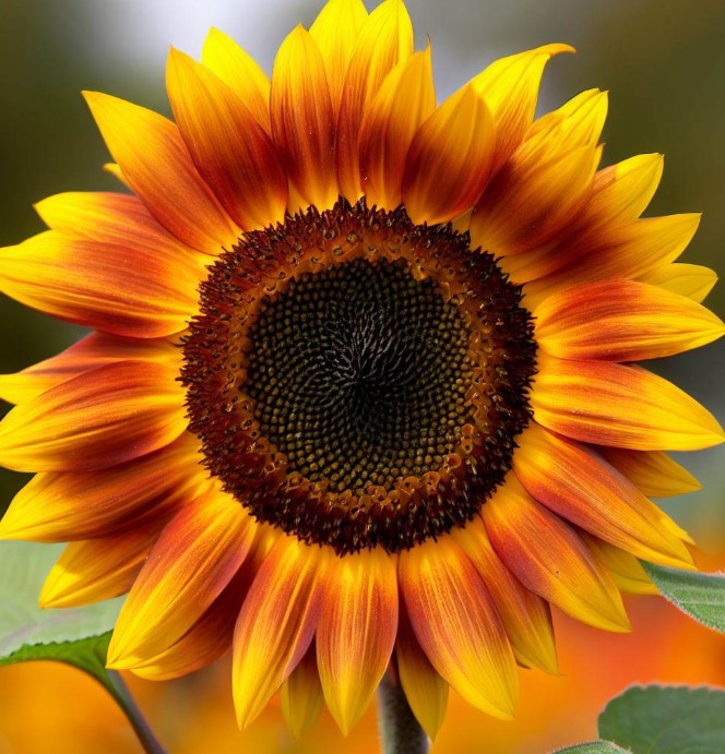 HELIANTHUS Annuus 'Autumn Beauty' (Sunflower - Autumn Beauty)