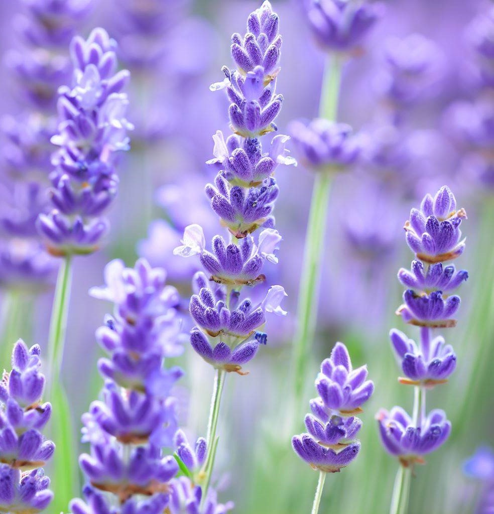 lavender is a flower Lavender, Vera (True Lavender) (Lavandula angustifolia)