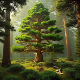 Pinus aristata (Bristlecone Pine, Colorado Bristlecone Pine, Foxtail Pine, Hickory Pine, Rocky Mountain Bristlecone Pine)