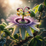 Passiflora incarnata (Maypop, Purple Passionflower, True Passionflower, Wild Apricot, Wild Passion Flower, Wild Passion Vine)