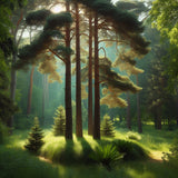 Pinus lambertiana (Sugar Pine, Giant Pine, Pino Pine)