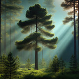 Pinus lambertiana (Sugar Pine, Giant Pine, Pino Pine)