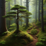 Pinus monticola (Idaho White Pine, Silver Pine, Western White Pine)