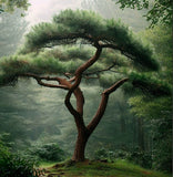 Pinus tabulaeformis (Chinese Table Pine, Southern Chinese Pine)