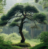 Pinus tabulaeformis (Chinese Table Pine, Southern Chinese Pine)