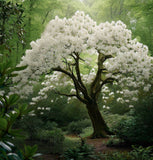 Rhododendron carolinianum var. alba (White Carolinianum)