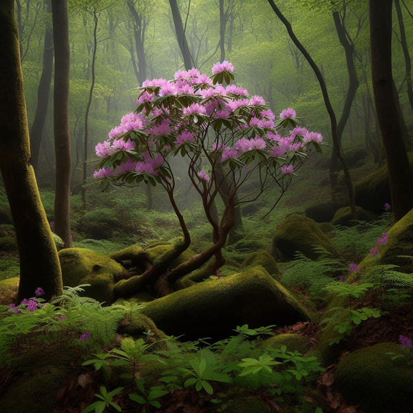 Muted Rhododendron Rhododendron mucronulatum (Korean Rhododendron) – MySeedsCo