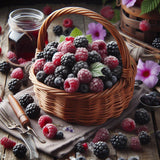 Rubus occidentalis (Black Raspberry, Blackcap Raspberry, Thimbleberry)