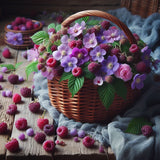 Rubus odoratus (Purple-flowering Raspberry, Purpleflowering Raspberry)