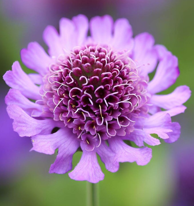 SCABIOSA atropurpurea 'Imperial Mix' (Pincushion Flower, Mixed)