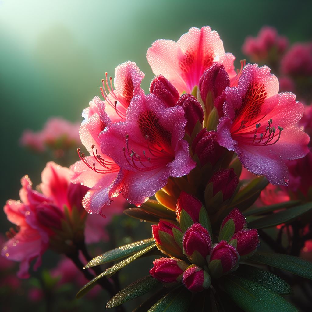 Rhododendron arboreum (Tree Rhododendron, Burans, Gurans)