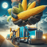 Trucker's Favorite Yellow (Yellow Dent Corn - Heirloom Corn) (Zea mays)
