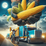 Trucker's Favorite Yellow (Yellow Dent Corn - Heirloom Corn)  (Zea mays)