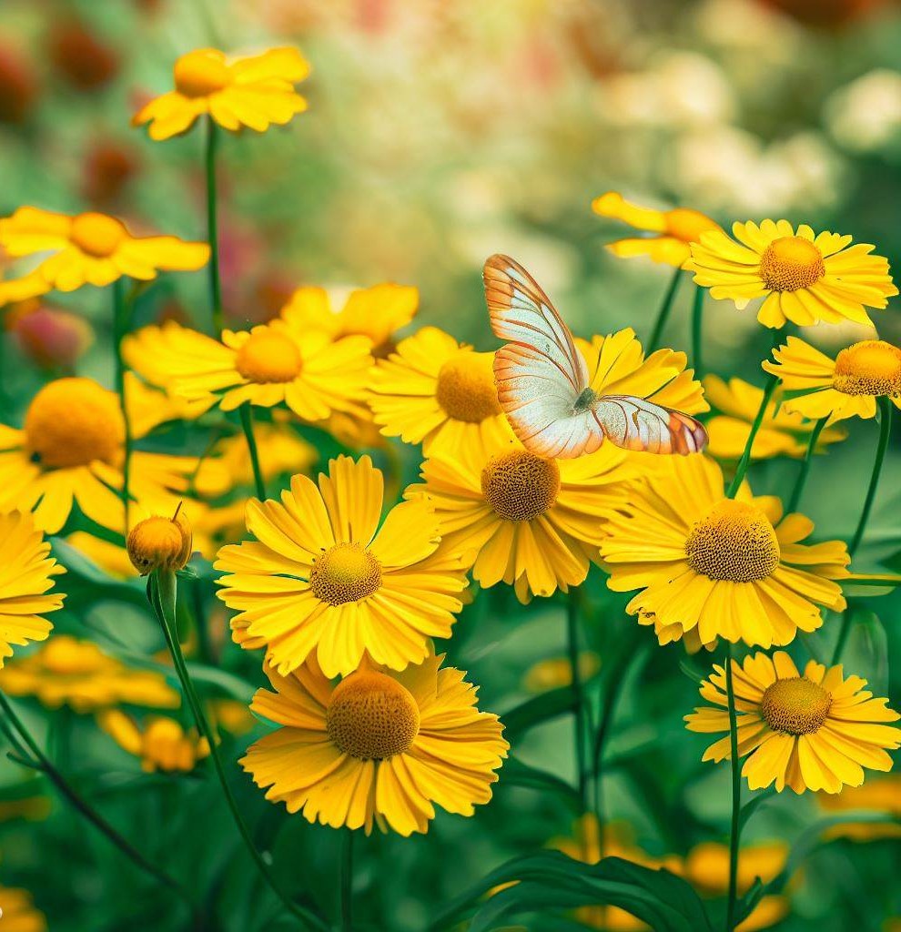 HELENIUM amarum (Dwarf Helenium) – MySeedsCo