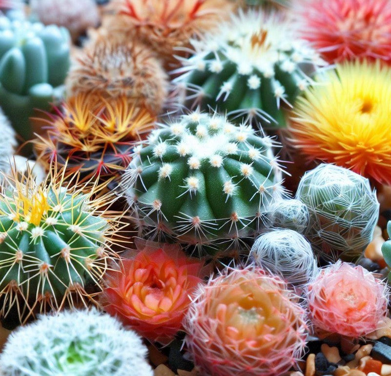 Small Cactus Varieties Mix - Assorted Cactus Seeds