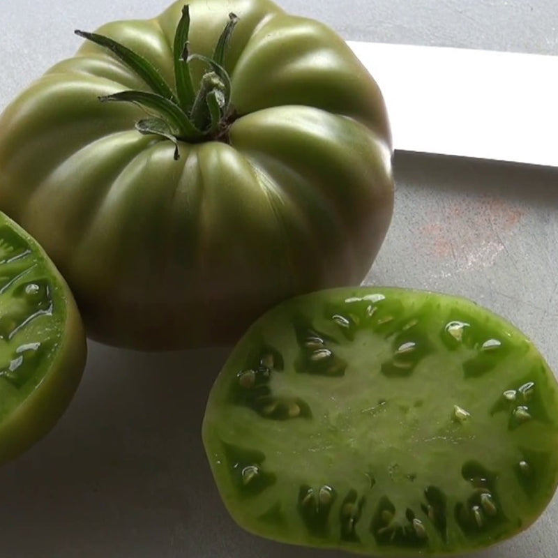 Aunt Ruby’s German Green, Standard (Slicing) Tomato (Lycopersicon esculentum)